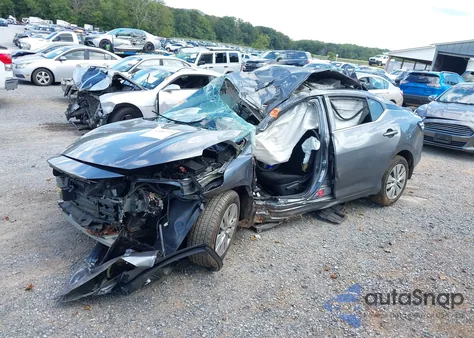 2022 Nissan Sentra S Xtronic Cvt z USA, uszkodzony, nr VIN 3N1AB8BV8NY280031